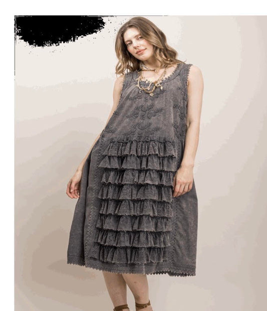 BOUGIE JUMPER W/RUFFLES